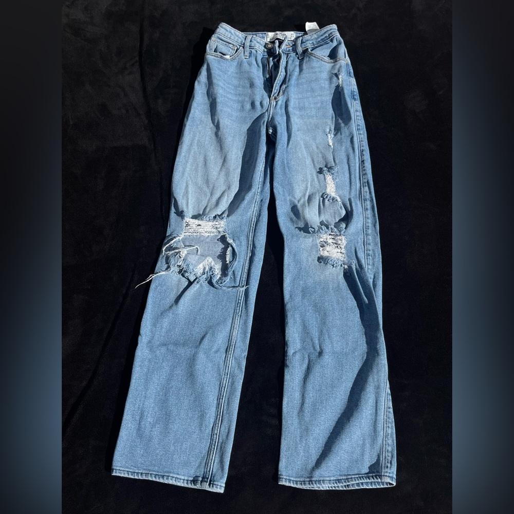 Hollister High-rise Dad Jeans | 0